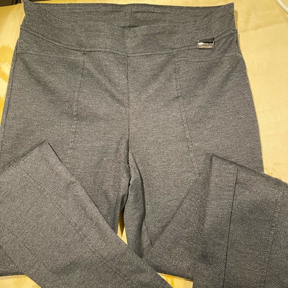 Calvin Klein Black Power Stretch Pants - Picture 1 of 6